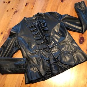 INC 🖤Faux Leather Jacket!